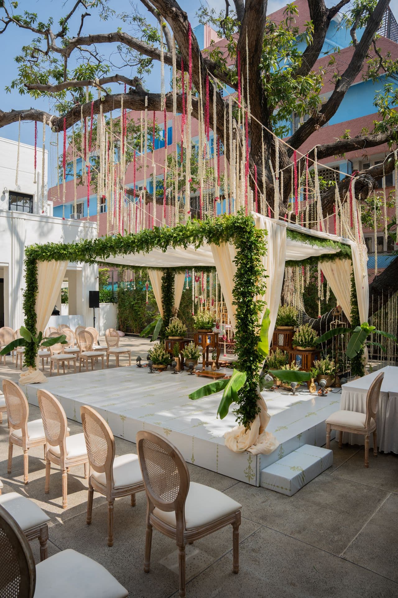 Outdoor Garden Mandap - Reality